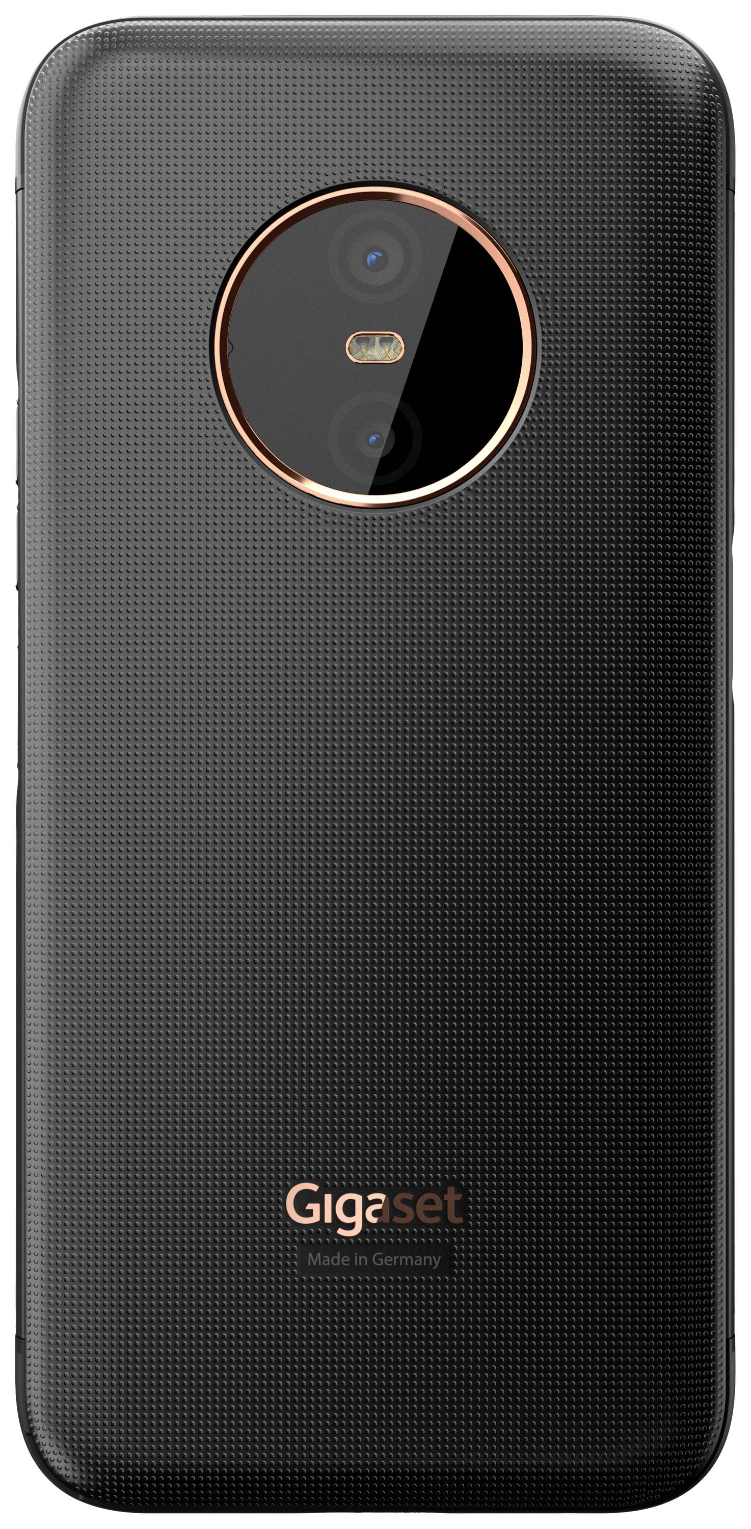 Gigaset GX6 Outdoor Smartphone 128GB 16.8cm (6.6 Zoll) Titanium, Schwarz Android™ 12 Triple-Slot