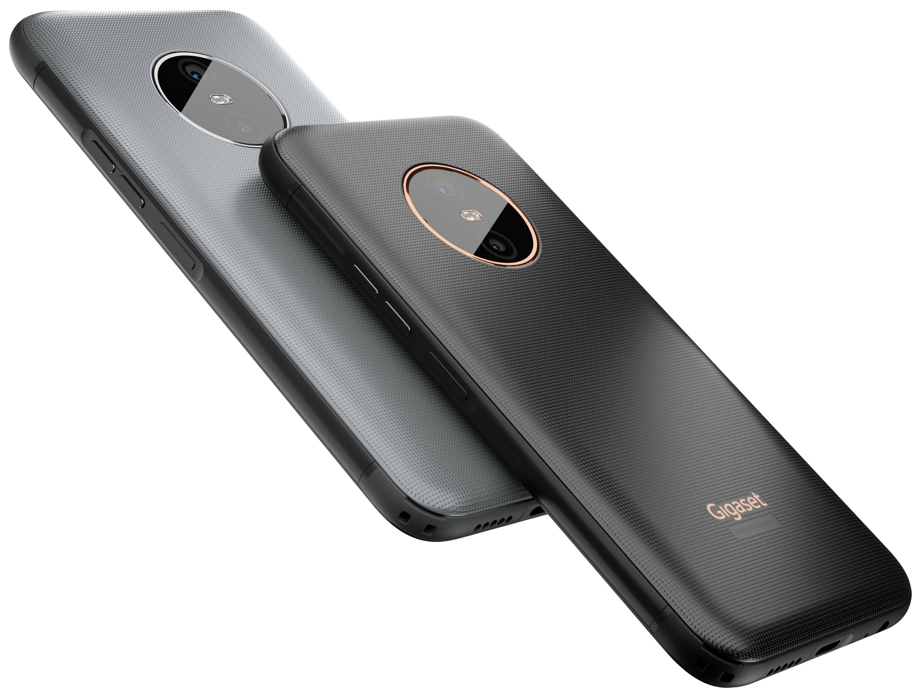 Gigaset GX6 Outdoor Smartphone 128GB 16.8cm (6.6 Zoll) Titanium, Schwarz Android™ 12 Triple-Slot