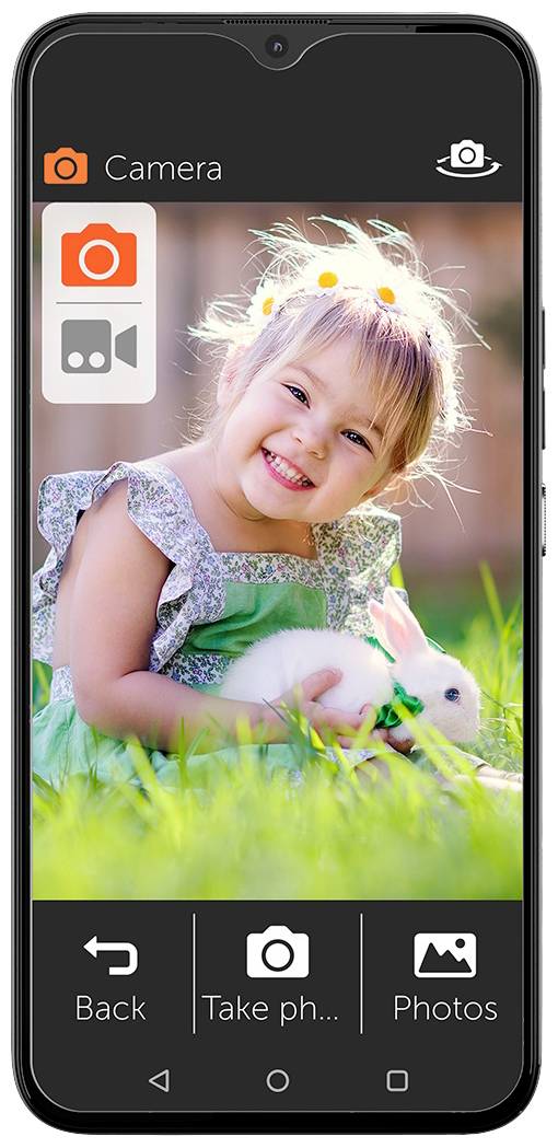 Gigaset GS5 Smartphone 64 GB 16 cm (6.3 Zoll) Schwarz Android™ 12 Dual-SIM