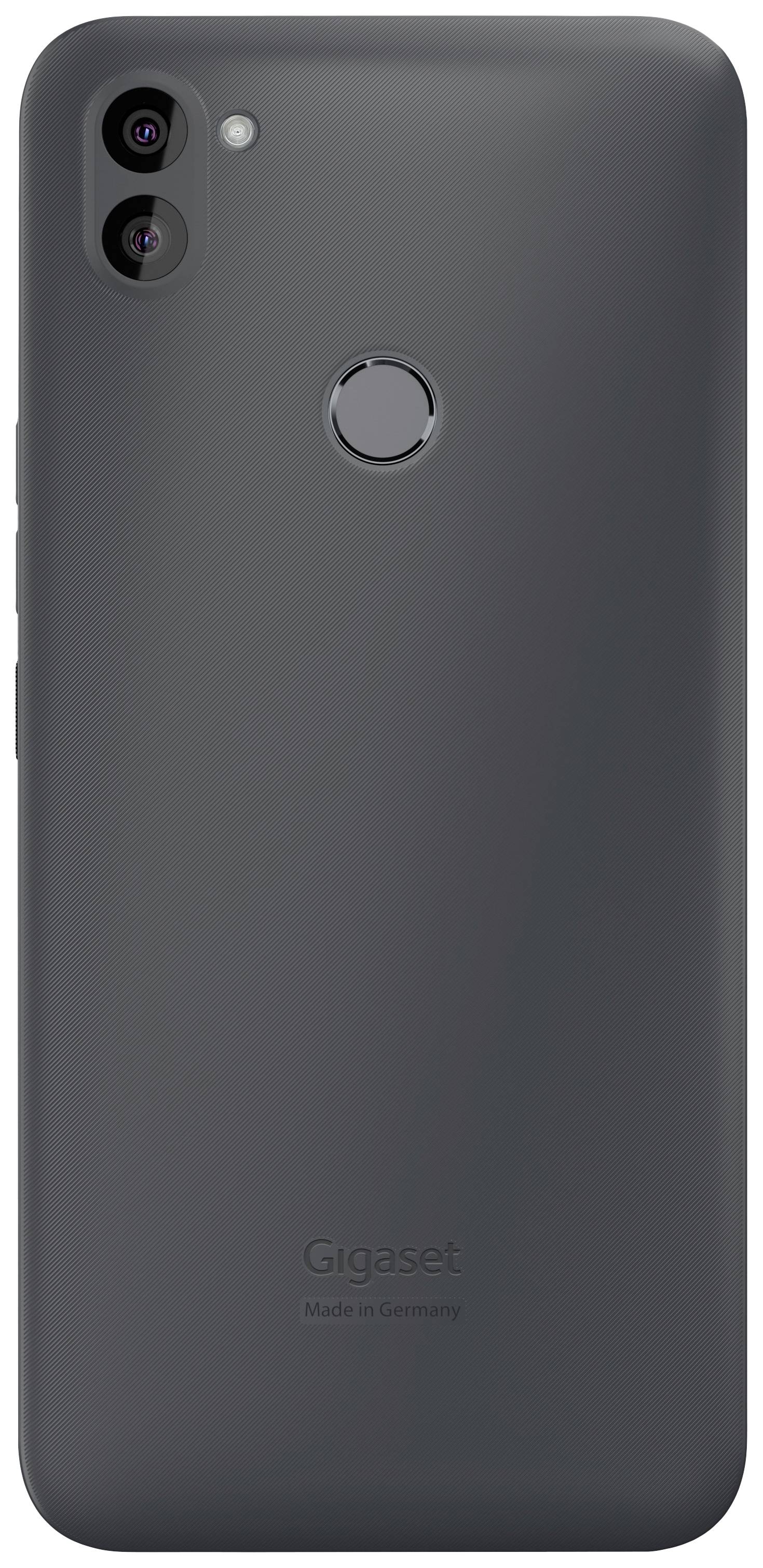 Gigaset GS5 Smartphone 64 GB 16 cm (6.3 Zoll) Schwarz Android™ 12 Dual-SIM