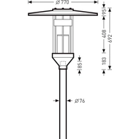 Trilux 9811IS 6500540 LED-Mastleuchte 18W Leuchtfarben: Neutralweiß Trilux 9811IS 6500540 LED-Mastleuchte 18W Leuchtfarben: Neutralweiß