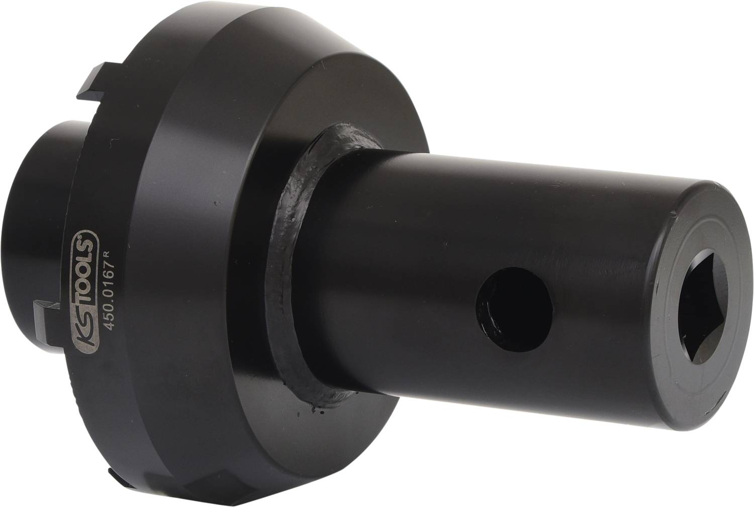 KS Tools 3/4" Nutmuttern-Schlüssel mit 6 Zapfen für Mercedes, 105-125mm 450.0167