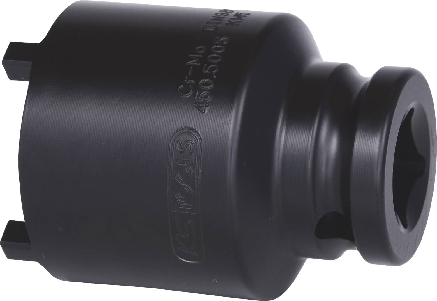 KS Tools 1/2" KM-Nutmuttern-Schlüssel KM5, Zapfen außenliegend 450.5005