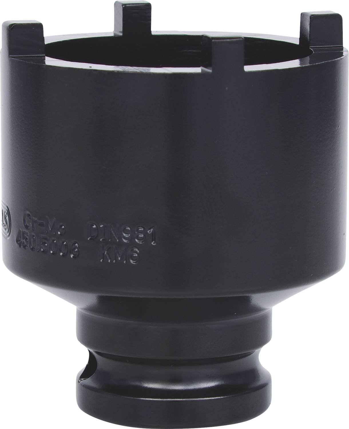 KS Tools 1/2" KM-Nutmuttern-Schlüssel KM6, Zapfen außenliegend 450.5006