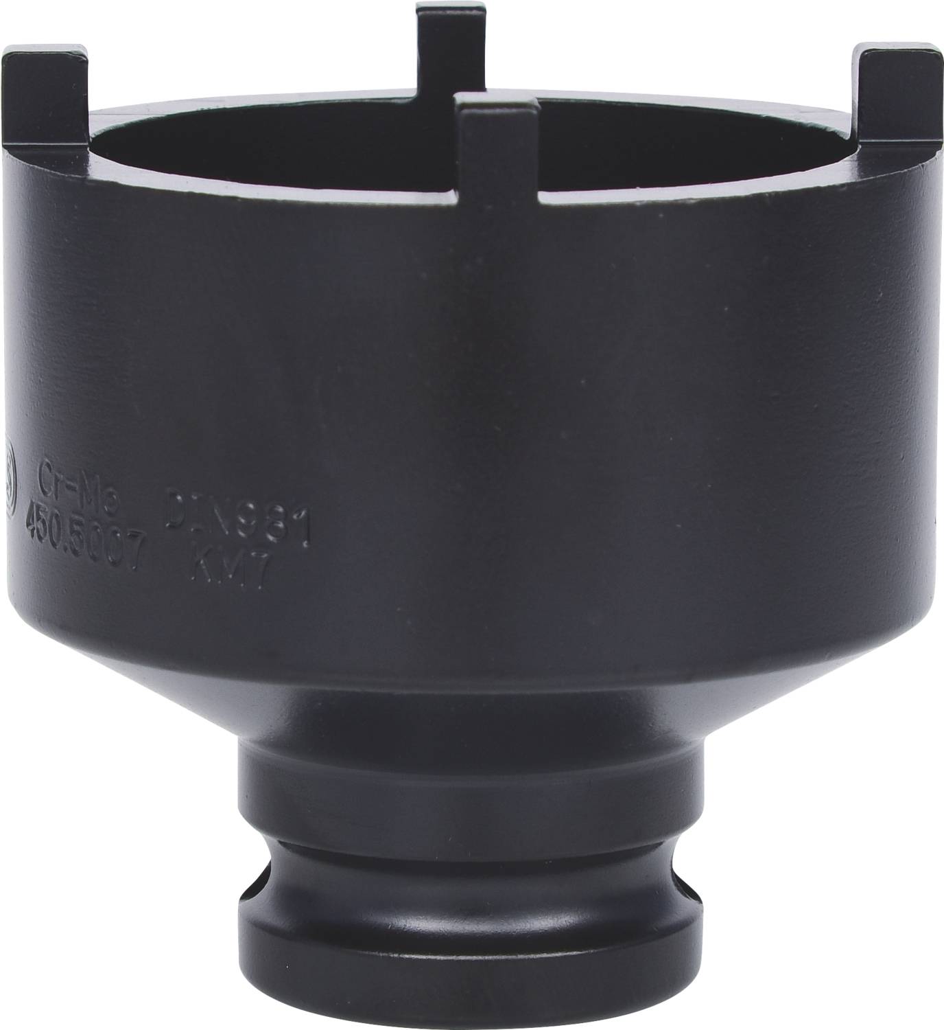 KS Tools 1/2" KM-Nutmuttern-Schlüssel KM7, Zapfen außenliegend 450.5007