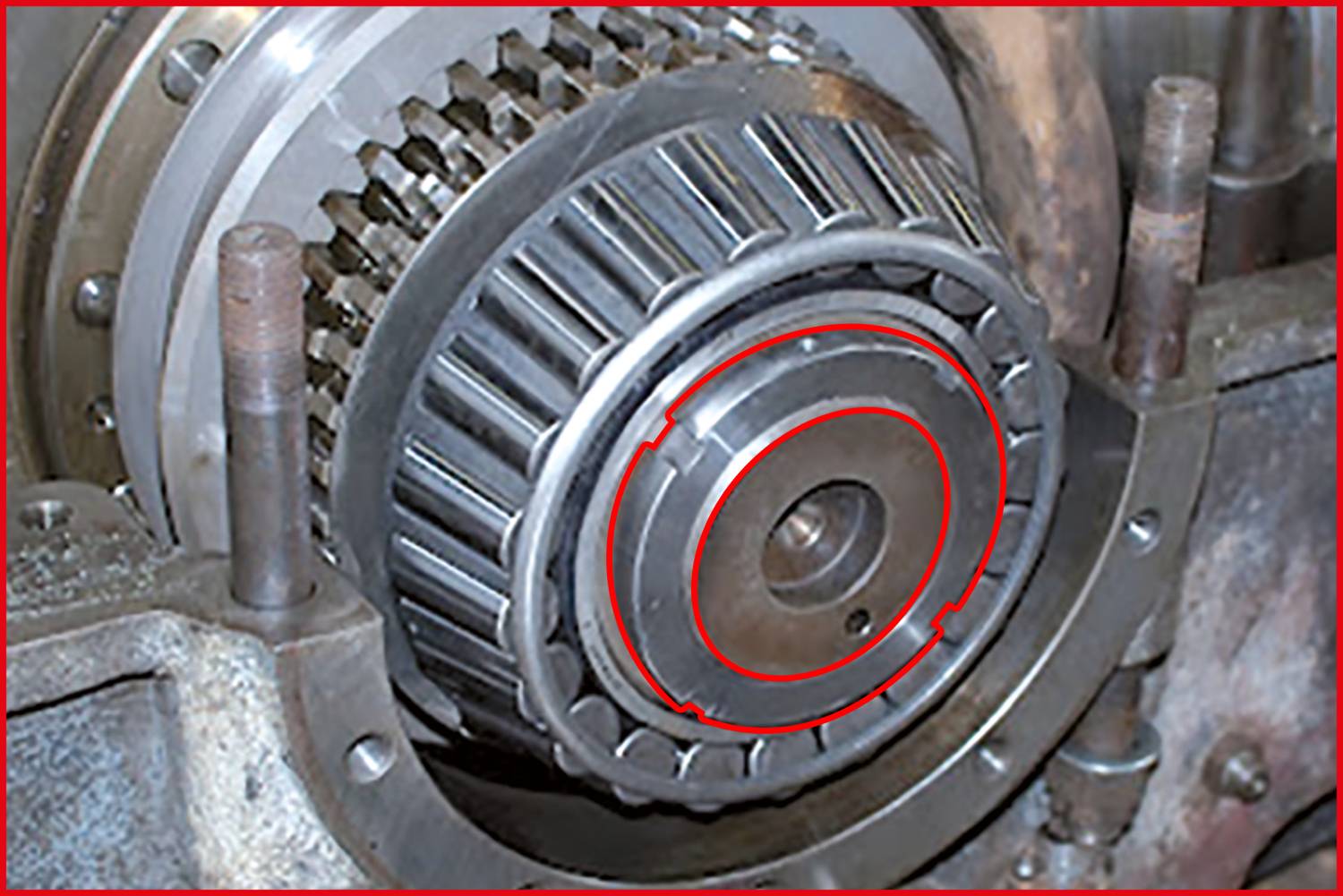 KS Tools Nutmuttern-Schlüssel-Satz, Zapfen innen liegend, 9-tlg 450.5020