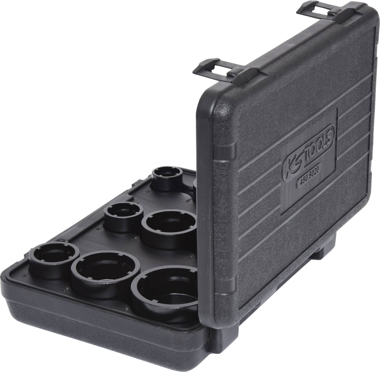 KS Tools Nutmuttern-Schlüssel-Satz, Zapfen innen liegend, 9-tlg 450.5020