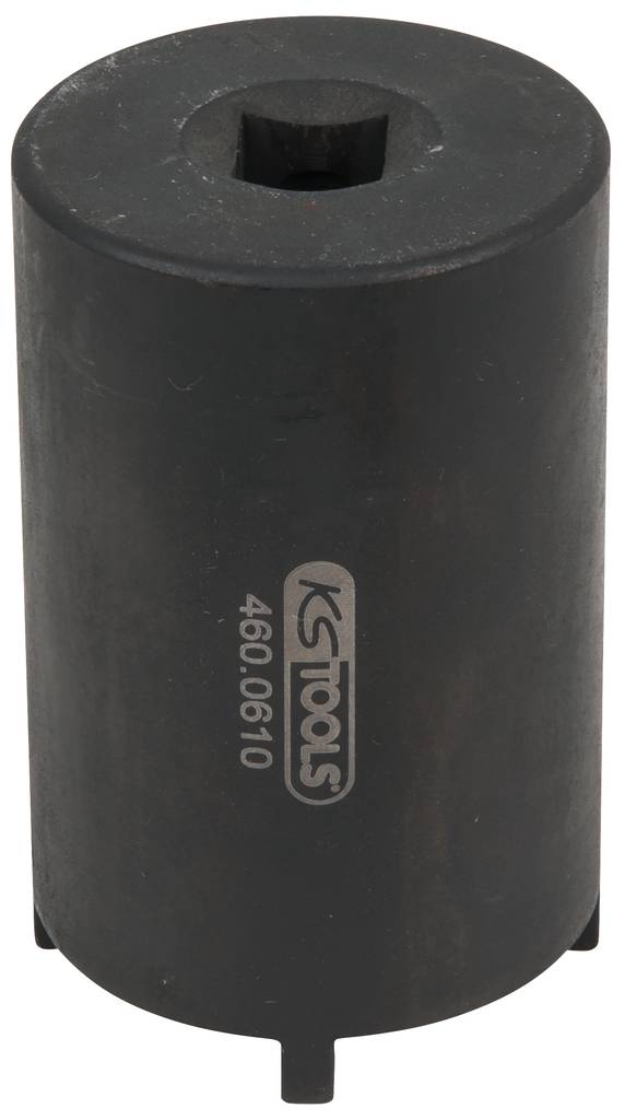 KS Tools 1/2" DAF Nutmuttern-Schlüssel für Lenkgestänge-Befestigung mit 4 Zapfen, 52mm 460.0610