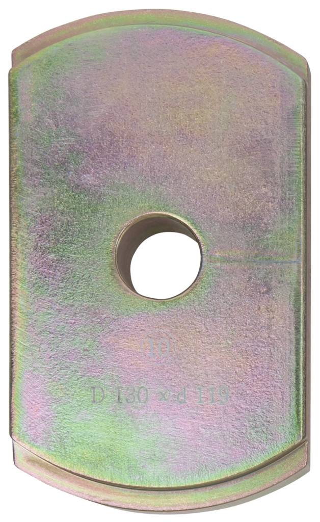 KS Tools 460.0835 Adapterplatte, Ø Innen 119 mm, Ø Außen 130mm