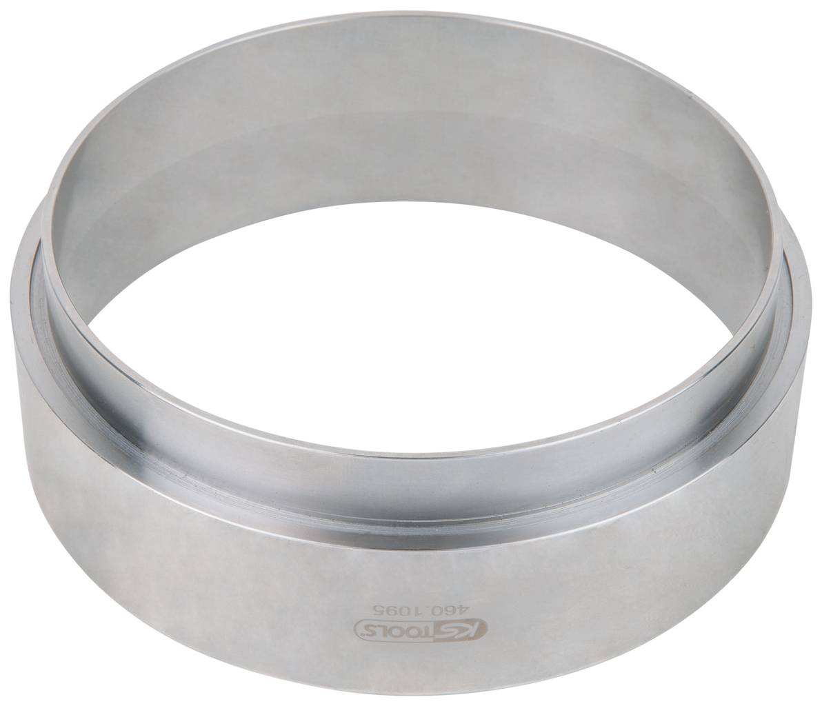Metallring mit glänzender Oberfläche, markiert mit 'KS Tools'. Verwendet als Werkzeugzubehör für Präzisionsarbeiten.