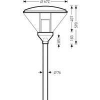 Trilux 9861IA-LRA 6514740 LED-Mastleuchte 25W Leuchtfarben: Neutralweiß Trilux 9861IA-LRA 6514740 LED-Mastleuchte 25W Leuchtfarben: Neutralweiß