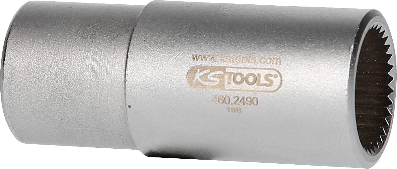 KS Tools 460.2490 1/2" Einspritzpumpen-Vielzahn-Stecknuss