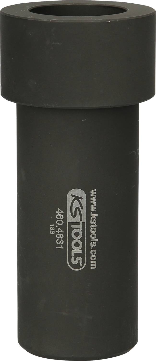 Schwarze Steckschlüsselhülse mit der Aufschrift 'KS Tools' und der Modellnummer '460.4831'. Geeignet für professionelle Werkzeuge.