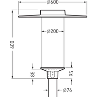 Trilux LTX L-AB2L 7174751 LED-Mastleuchte 17.5W Leuchtfarben: Warmweiß Trilux LTX L-AB2L 7174751 LED-Mastleuchte 17.5W Leuchtfarben: Warmweiß