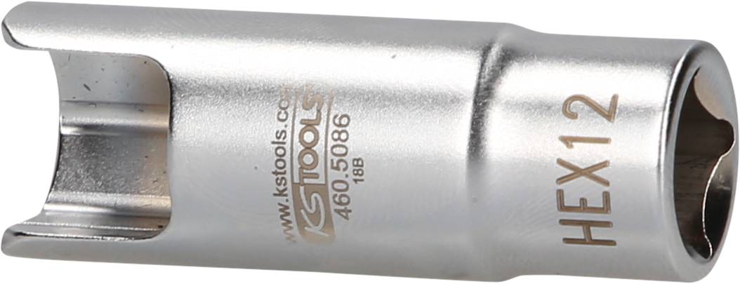 KS Tools 460.5086 3/8" Spezial-Winkel-Rohrverbinder-Stecknuss, 12mm