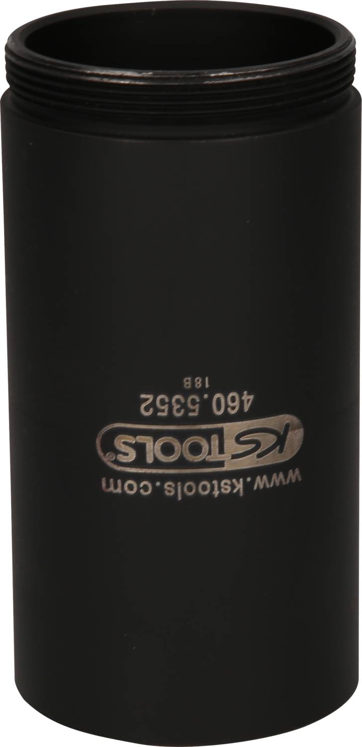 Schwarzes zylindrisches Werkzeug von KS Tools mit Aufschrift 'www.kstools.com' und Artikelnummer '460.5332'.