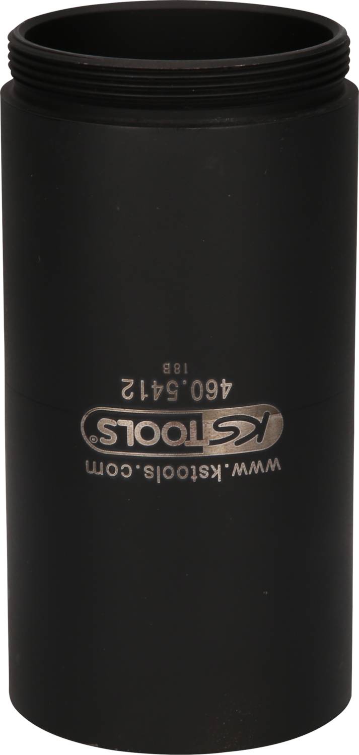 Ein schwarzer zylindrischer Werkzeugsatz von KS Tools mit der Aufschrift '460.5412'.