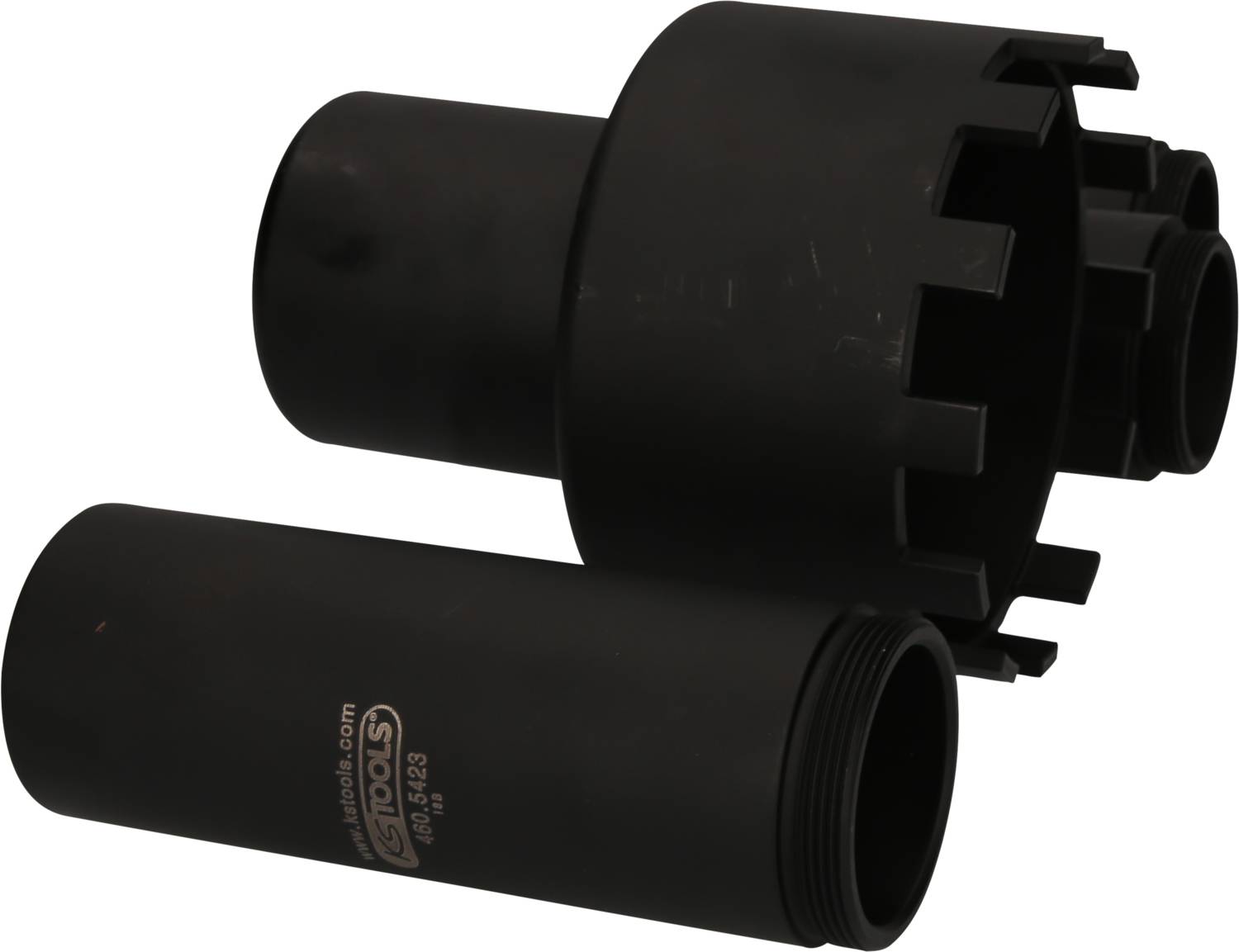 KS Tools Nutmuttern-Schlüssel-Satz mit 3 Führungsrohren für Mercedes, Ø 105,5mm , 4-tlg 460.5420