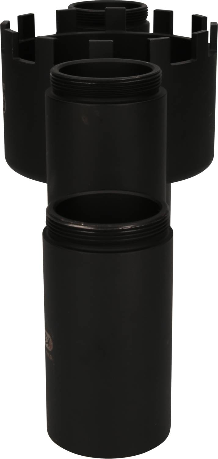 KS Tools Nutmuttern-Schlüssel-Satz mit 3 Führungsrohren für Mercedes, Ø 105,5mm , 4-tlg 460.5420