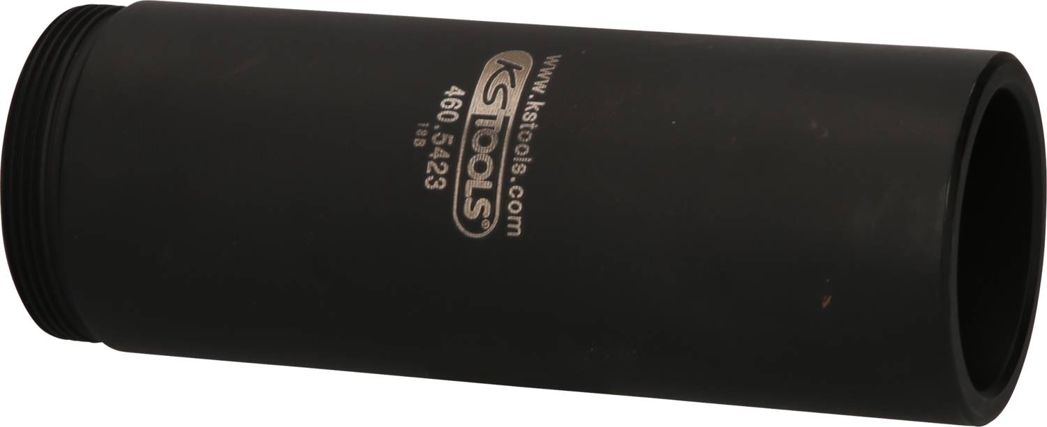 Schwarze Metallhülse mit der Aufschrift 'ks tools'.