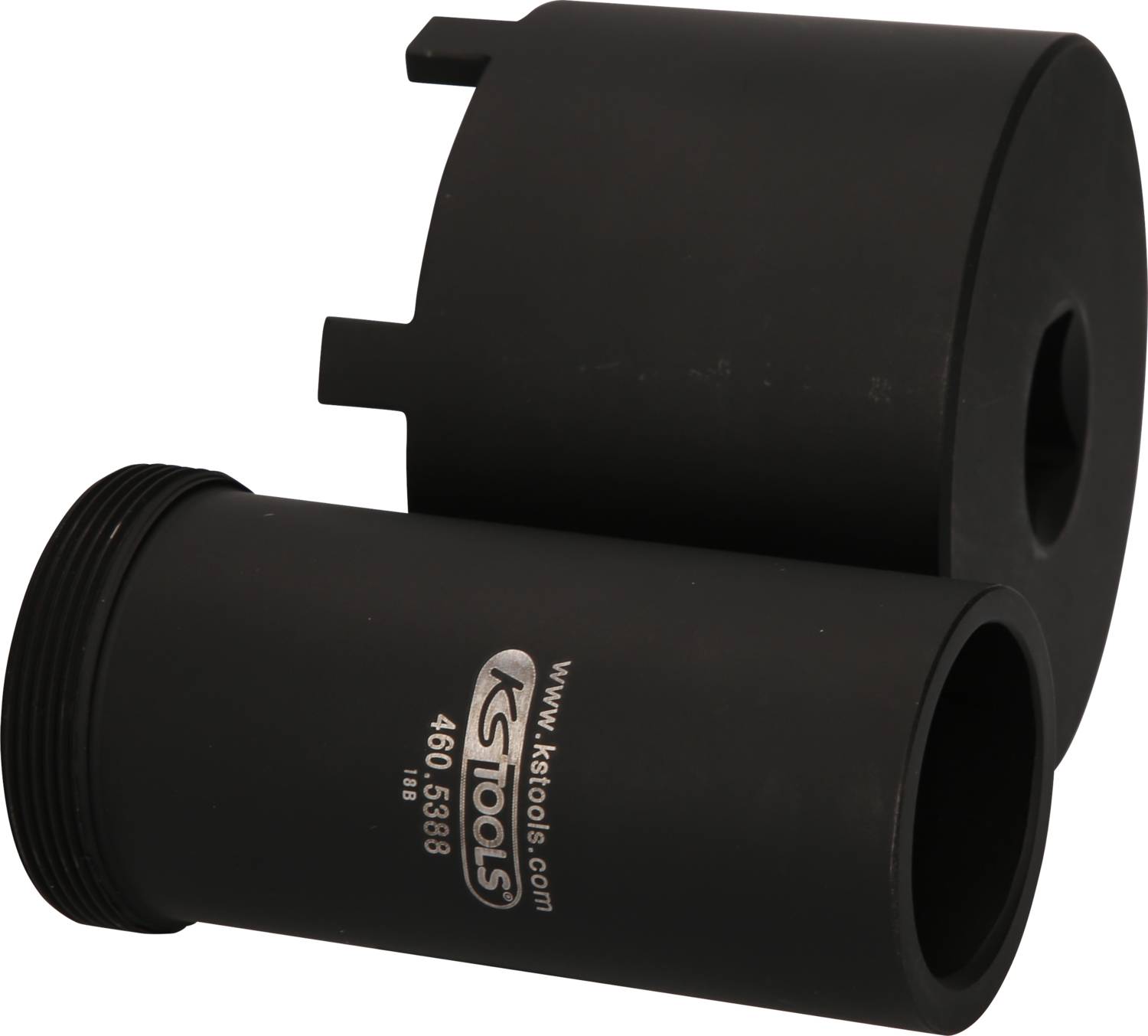 KS Tools Nutmuttern-Schlüssel-Satz mit Führungsrohr für Mercedes, Ø 75mm , 2-tlg 460.5630