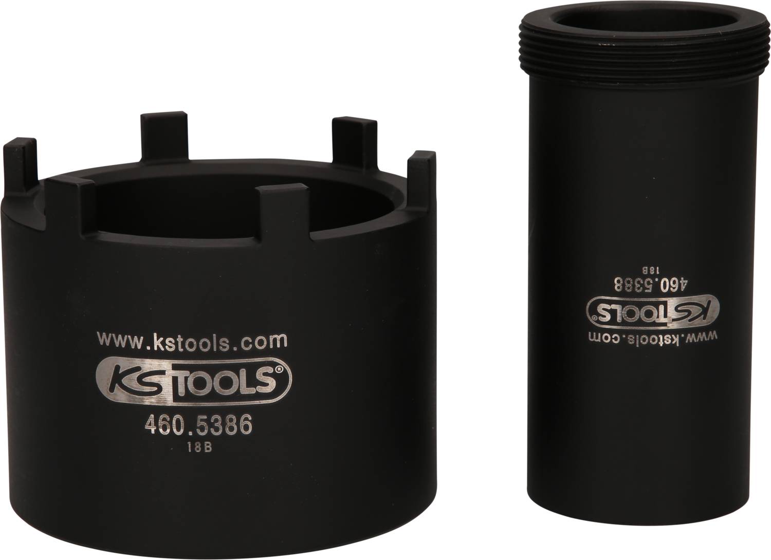 KS Tools Nutmuttern-Schlüssel-Satz mit Führungsrohr für Mercedes, Ø 75mm , 2-tlg 460.5630