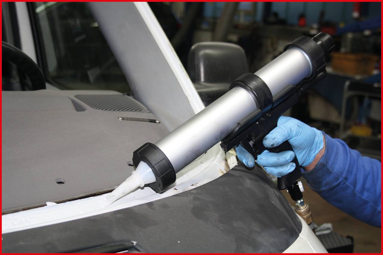 Druckluft-Kartuschen-Pistole 310 ml KS Tools 515.1975