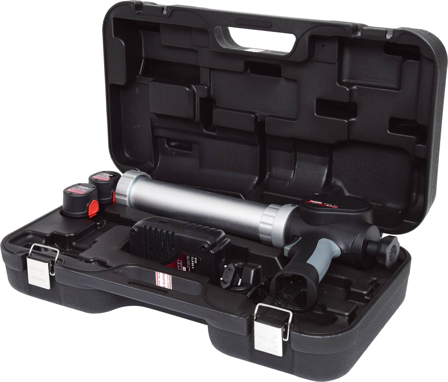 KS Tools Akku-Kartuschen-Pistole 400 ml mit 2 Akkus und 1 Ladegerät 515.3576