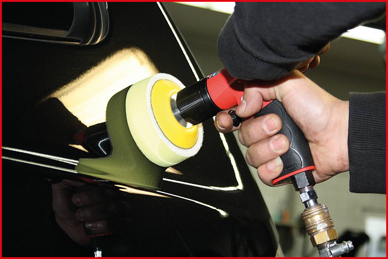 KS Tools 1/4" Mini-Druckluft-Polierer-Satz, 5-tlg 515.5120