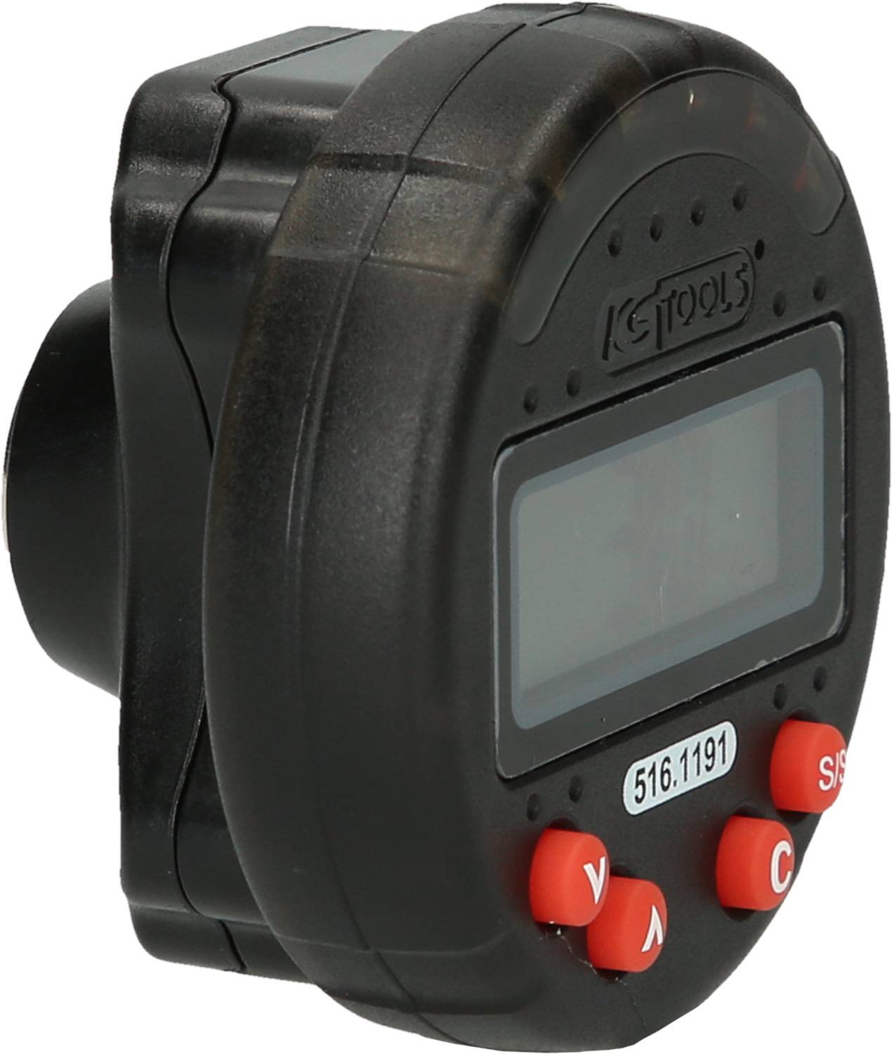 KS Tools 516.1191 Digitaler Drehwinkelmesser mit Magnet, Ø 55,0mm