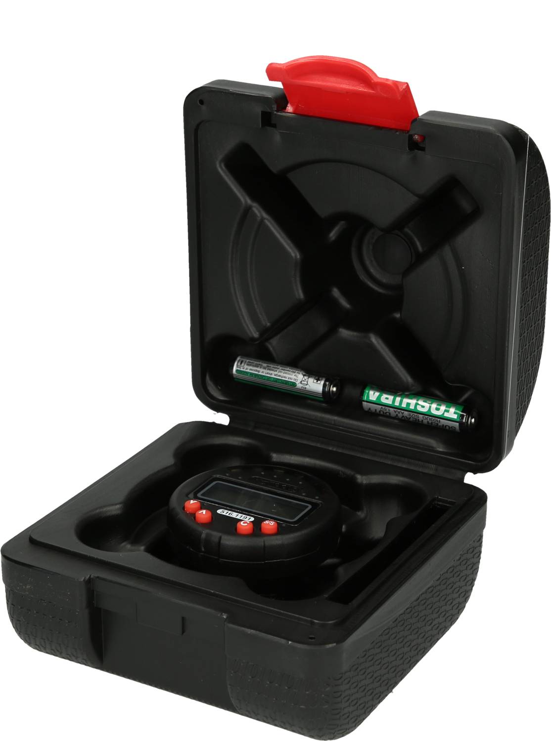 KS Tools 516.1191 Digitaler Drehwinkelmesser mit Magnet, Ø 55,0mm