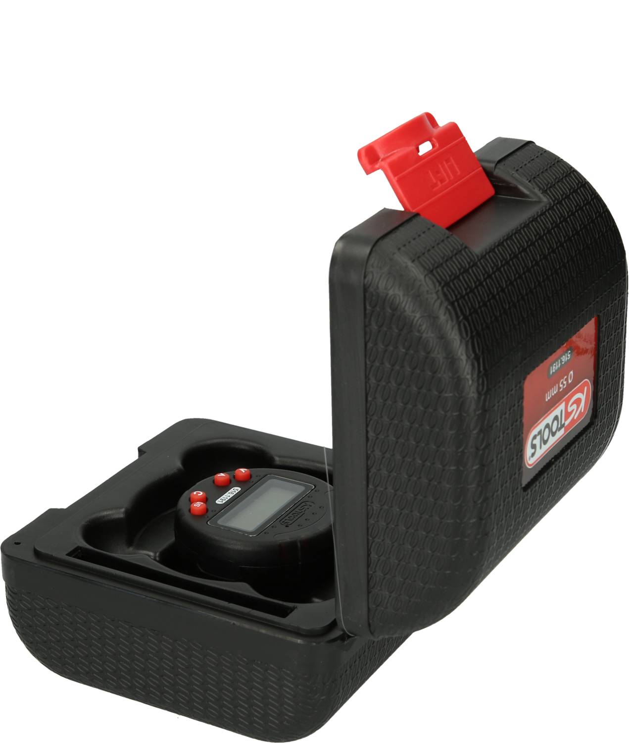 KS Tools 516.1191 Digitaler Drehwinkelmesser mit Magnet, Ø 55,0mm