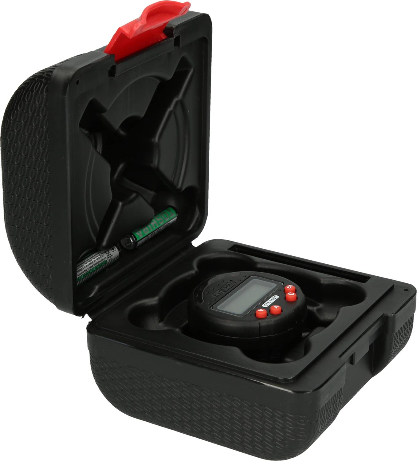 KS Tools 516.1191 Digitaler Drehwinkelmesser mit Magnet, Ø 55,0mm