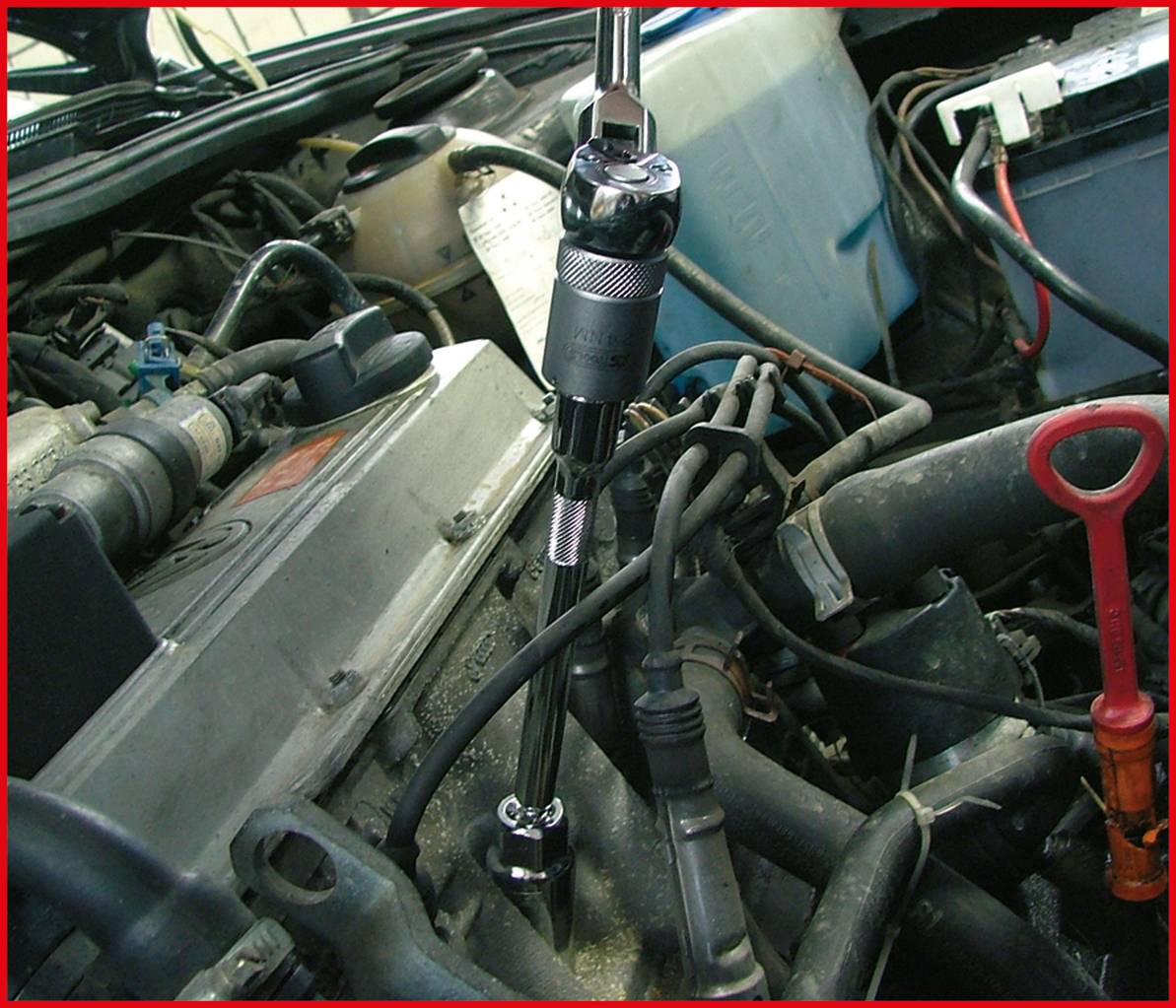 KS Tools 517.1140 3/8" Drehmoment-Zündkerzen-Einschraubwerkzeug-Satz, 5-tlg