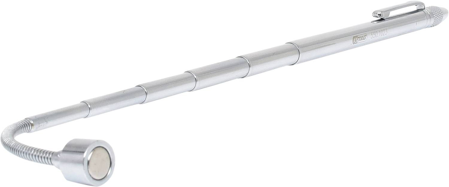KS Tools 2in1 Teleskop-Magnetheber mit Waschdüsen-Reinigungs- und Einstellwerkzeug, 150-590mm 550.1023