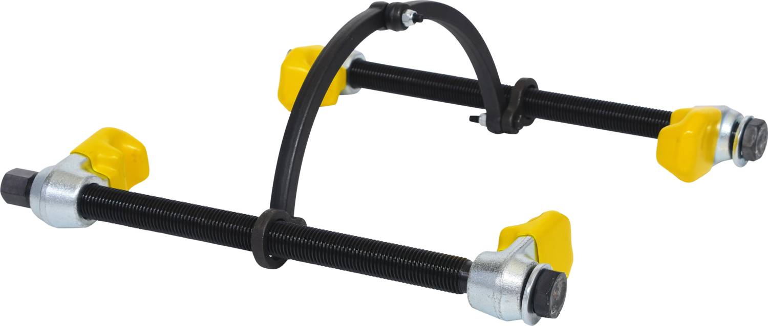 KS Tools Federspanner mit Sicherheitsbügel, kunststoffbeschichteten Haken, 240mm 670.0031