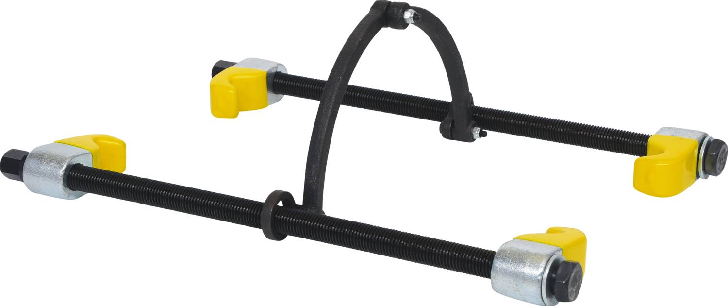 KS Tools Federspanner mit Sicherheitsbügel, kunststoffbeschichteten Haken, 300mm 670.0051