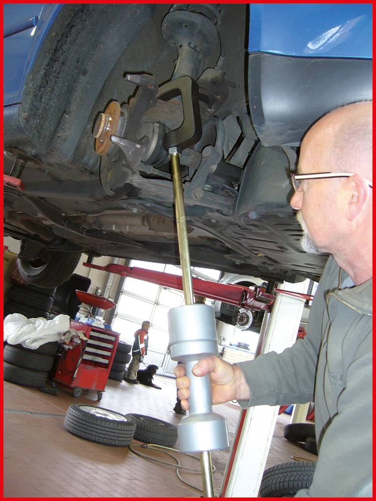 KS Tools 700.1415 Universal-Gleithammer 6 + 3 kg, 850mm