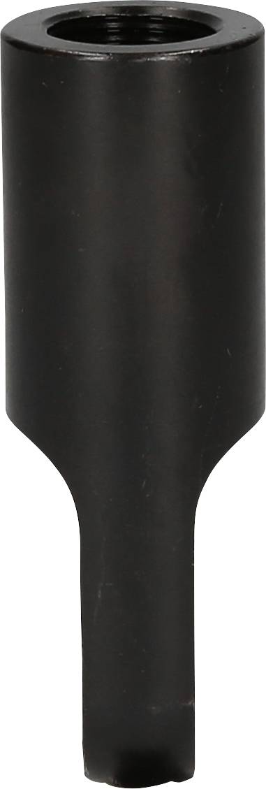 Ein schwarzer Metallbohrer mit zylindrischer Form, geeignet für die präzise Bohrung in Materialien.