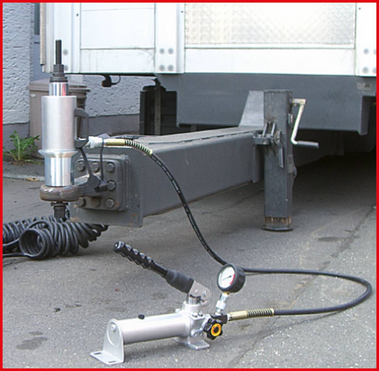 KS Tools Hydraulik-Zug- und Druckeinheit, 4-tlg 700.1790