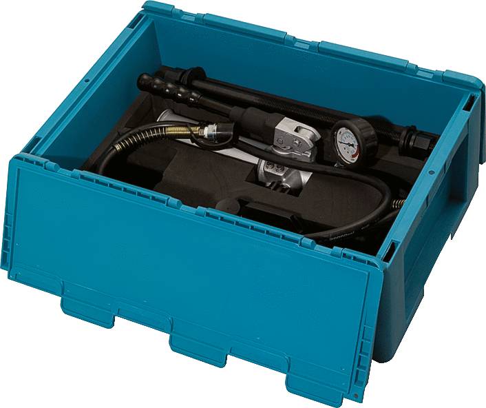 KS Tools Hydraulik-Zug- und Druckeinheit, 4-tlg 700.1790