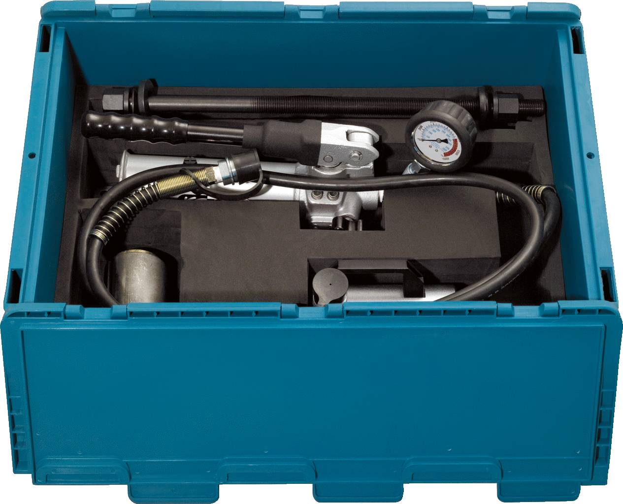 KS Tools Hydraulik-Zug- und Druckeinheit, 4-tlg 700.1790