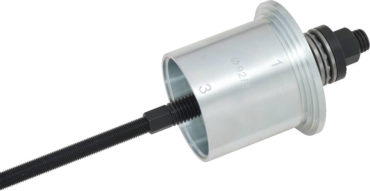 KS Tools Druck- und Zughülsen-Satz, in Kunststoffkoffer, 22-tlg 700.1800