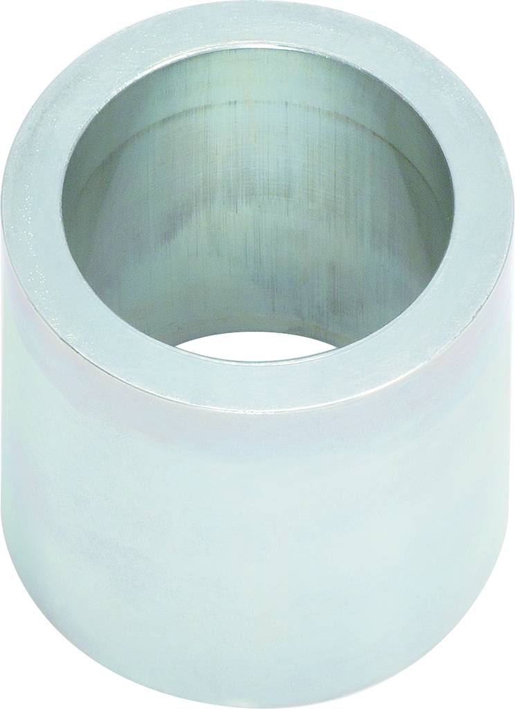 Metallhülse mit zylindrischer Form und glatter Oberfläche, vermutlich ein technisches Bauteil aus Edelstahl oder vernickeltem Stahl.