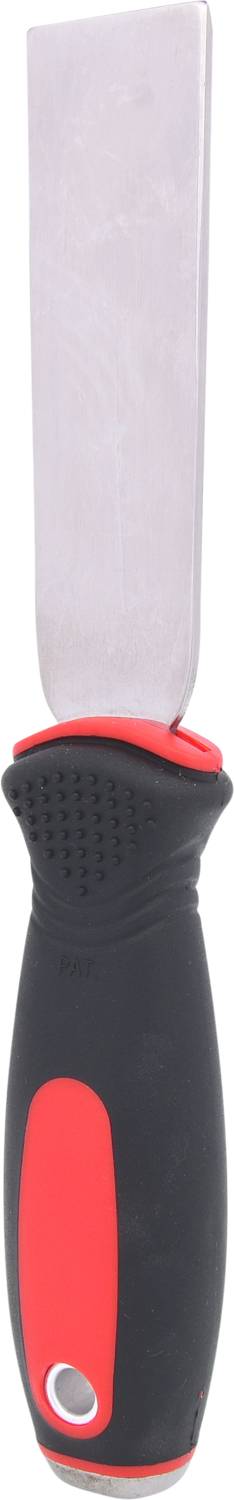 Ein Fugenkratzer mit ergonomischem Griff und metallischer Klinge, geeignet für das Entfernen von Unkraut zwischen Pflastersteinen.