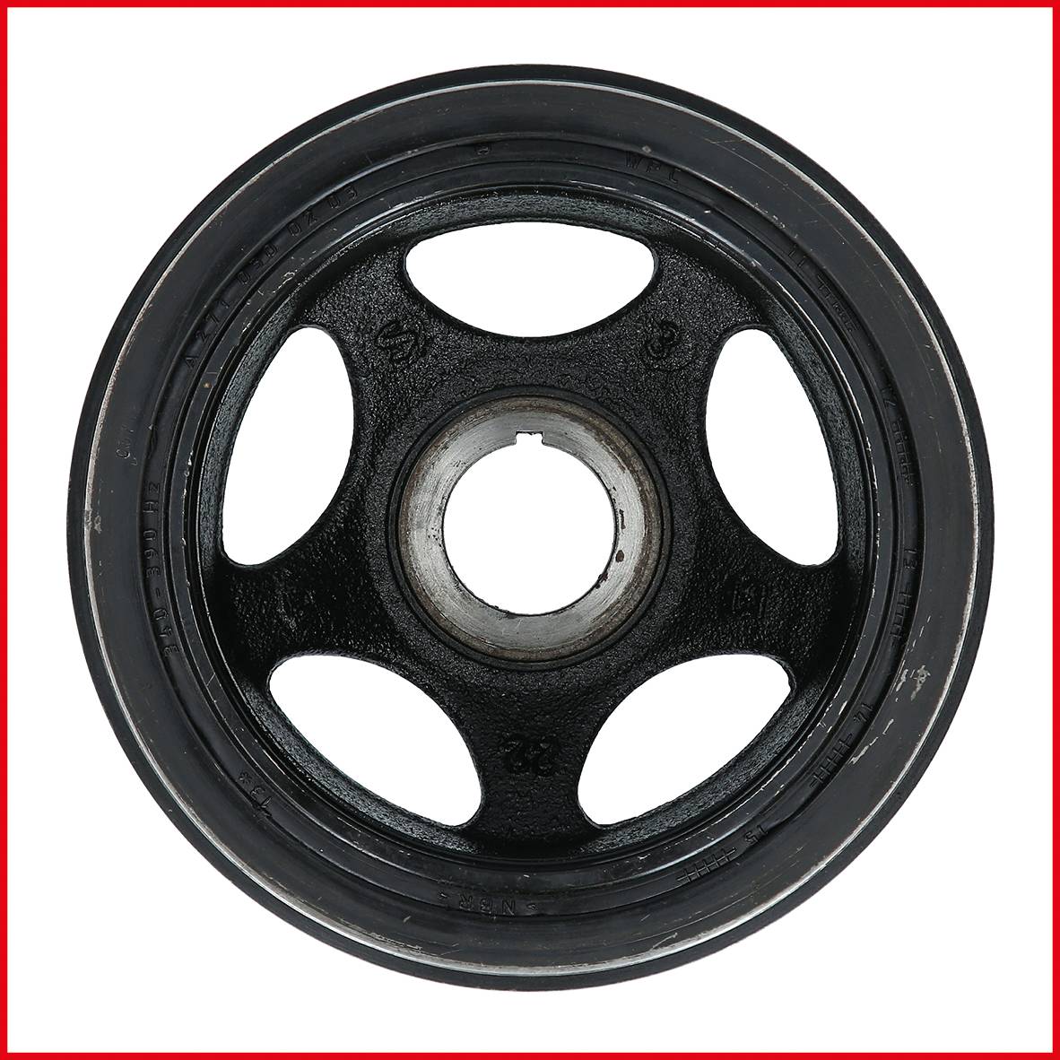 KS Tools 911.1740 Riemenscheiben-Gegenhalte-Schlüssel für Mercedes, 265mm