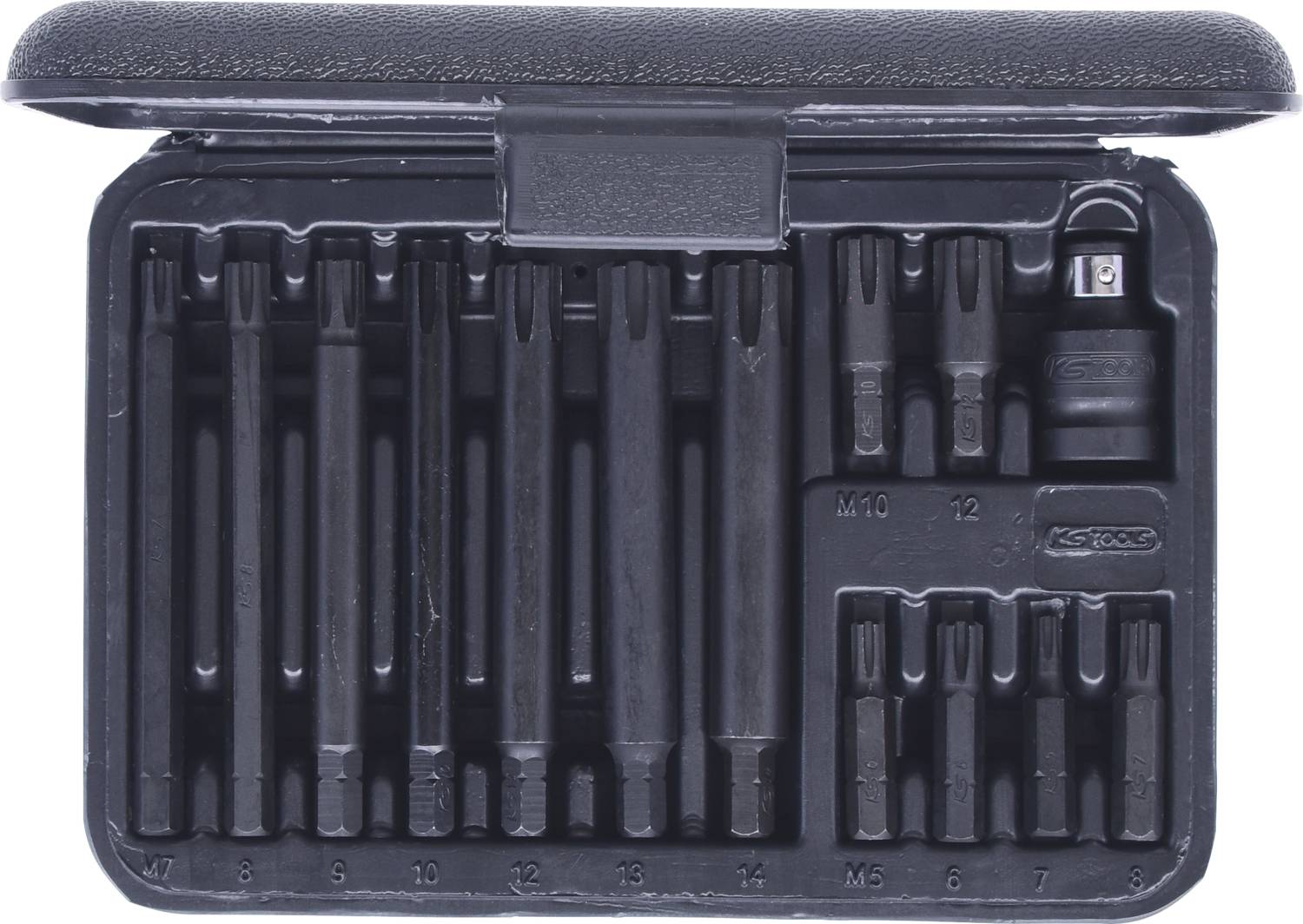 KS Tools 911.4306 5/16" RIBE® Bit-Satz, 14-tlg