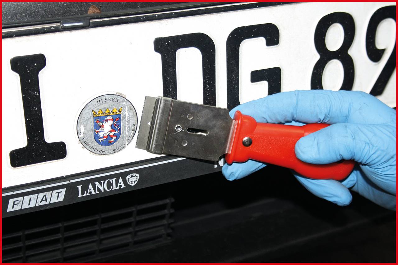 KS Tools Plakettenschaber, 38mm 911.8126