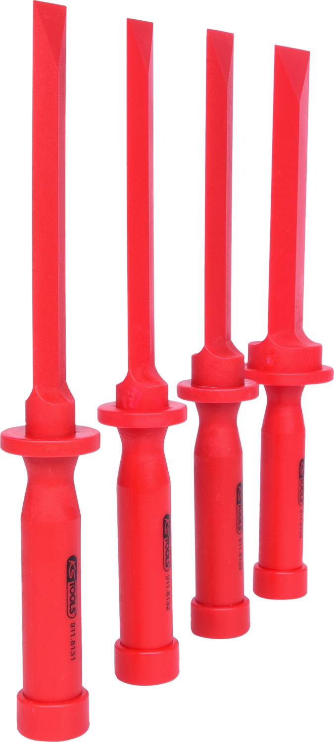 KS Tools Schonmeißel-Satz, 4-tlg, 19-38mm 911.8130