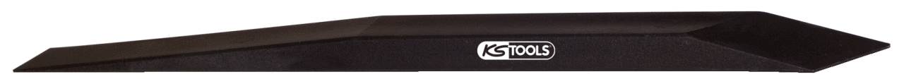Ein schwarzer Türschutz mit dem Logo 'KS Tools', das Schutz vor Kratzern bietet.